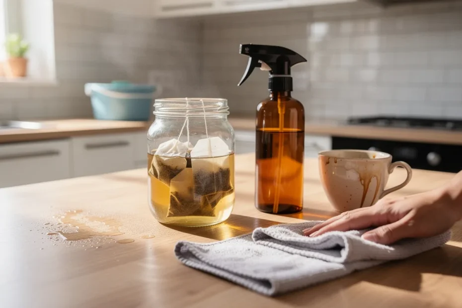 A cosa serve mescolare aceto con bustine di tè e perché lo consigliano