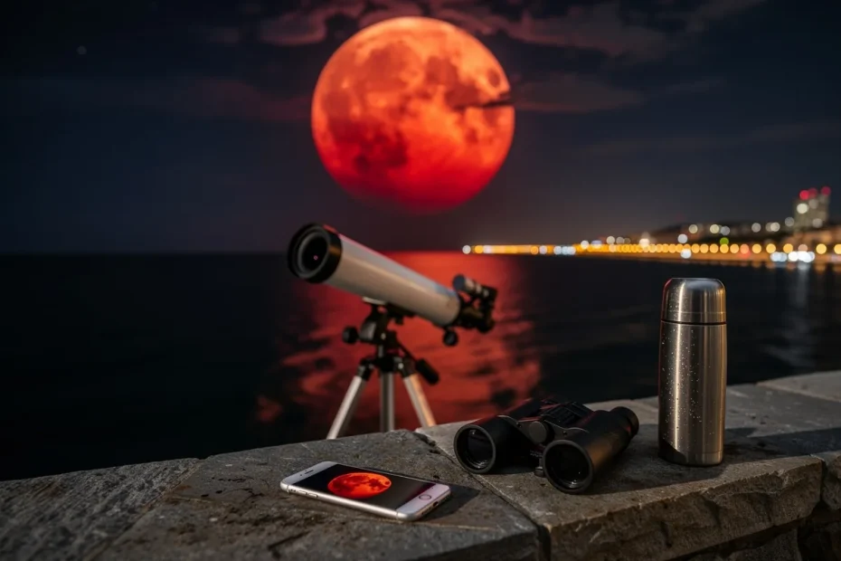 Eclissi lunare del 3 marzo 2026: orario e dove si vedrà la “Luna di Sangue”