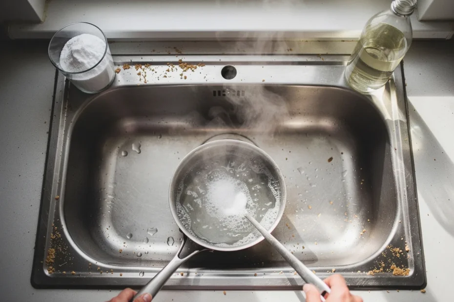 Il metodo semplice ed economico per sturare il lavello della cucina