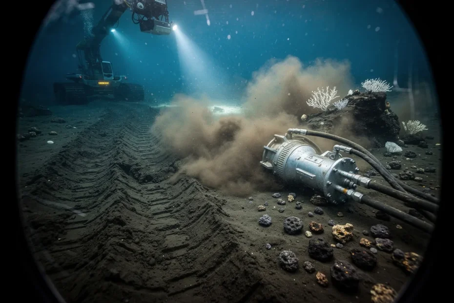 Miniera sul fondo dell’oceano: dopo il passaggio dei macchinari si registra una perdita massiccia di specie
