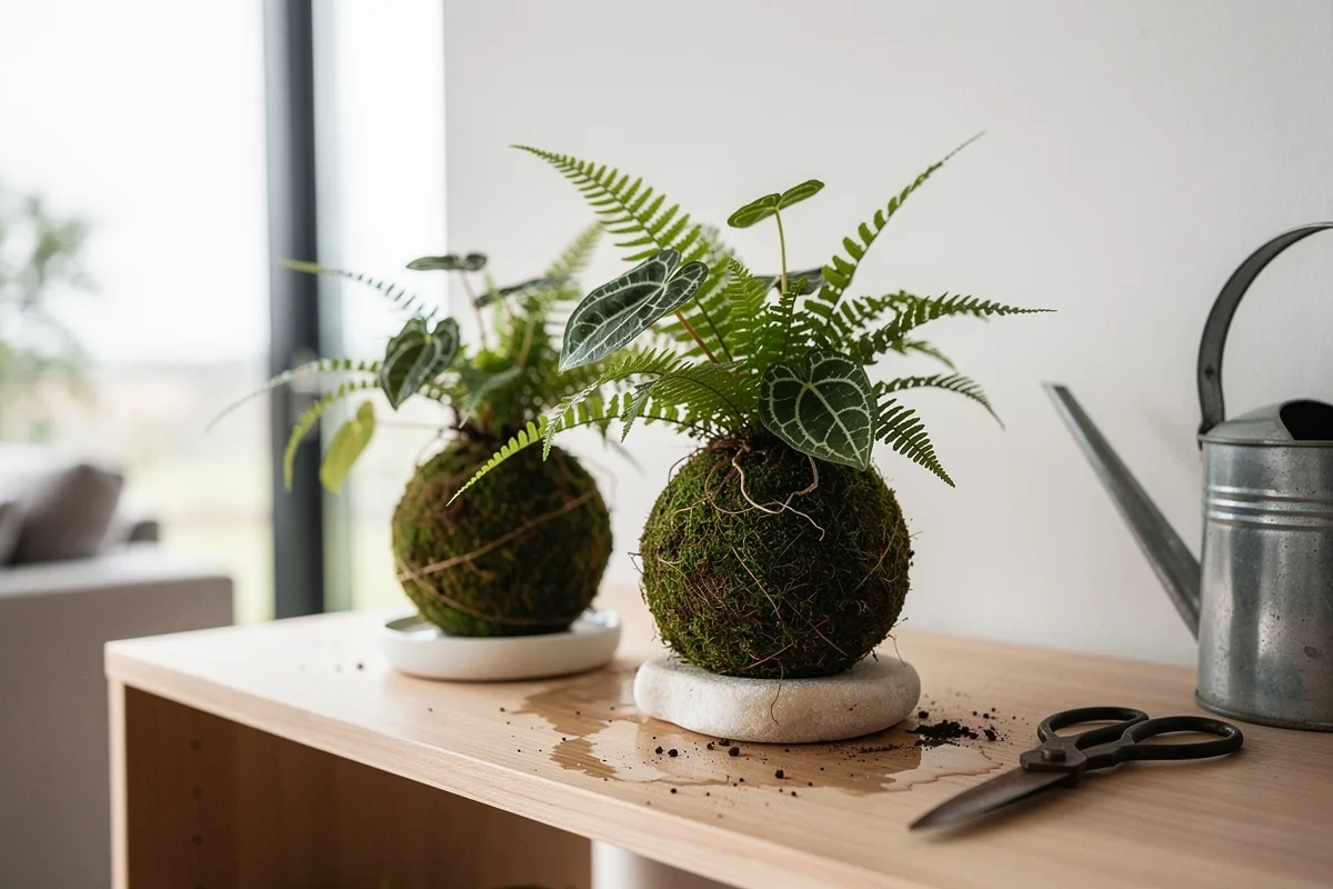 Né vaso né bonsai: che cos’è il kokedama, la tecnica giapponese delle sfere di muschio tornata di moda in casa