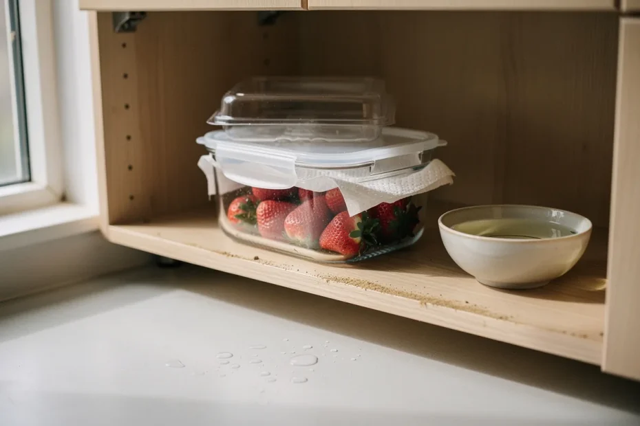 Non in frigo né nella fruttiera: il posto migliore per conservare le fragole senza farle marcire