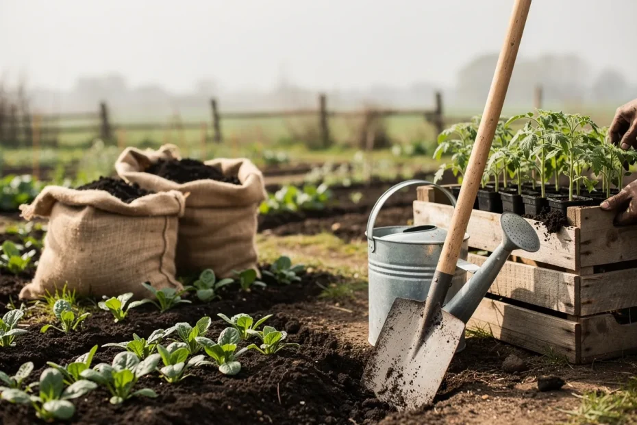 Calendario dell’orto: cosa piantare a marzo e lavori del primo mese di primavera