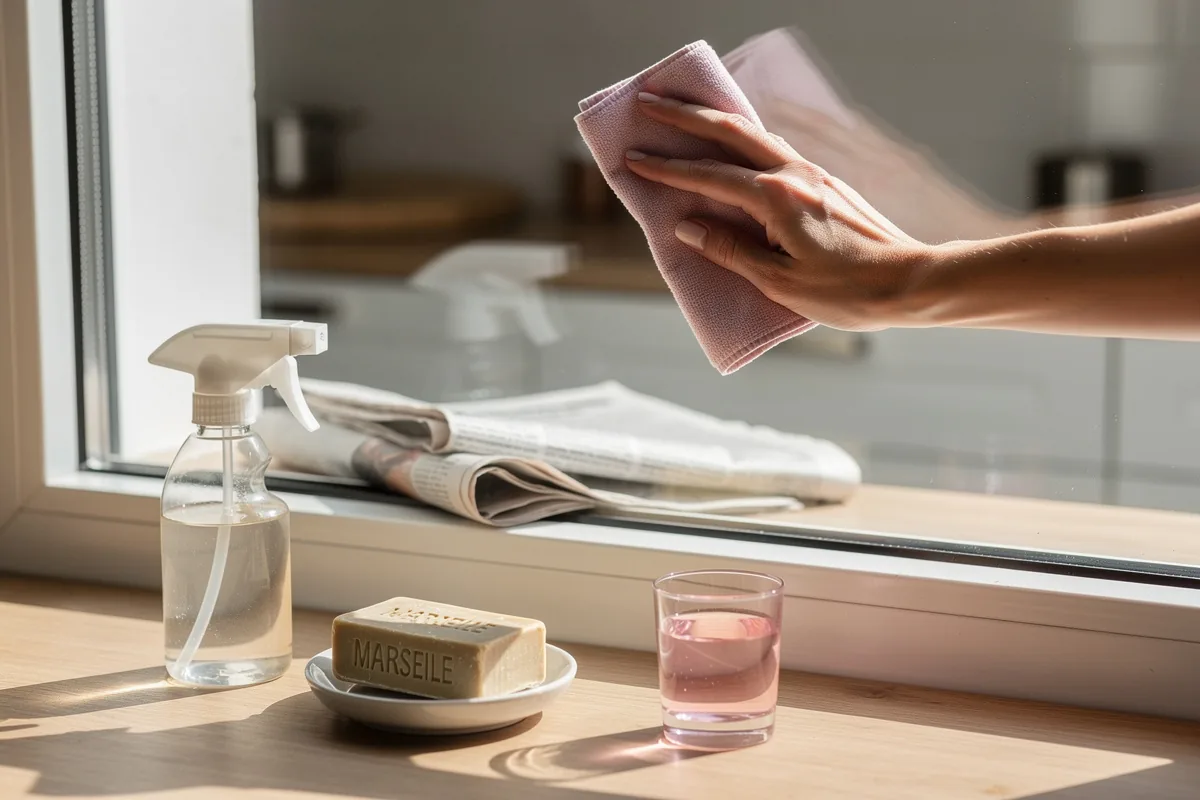 Come pulire i vetri senza aloni: il metodo semplice con ingredienti che hai già in casa