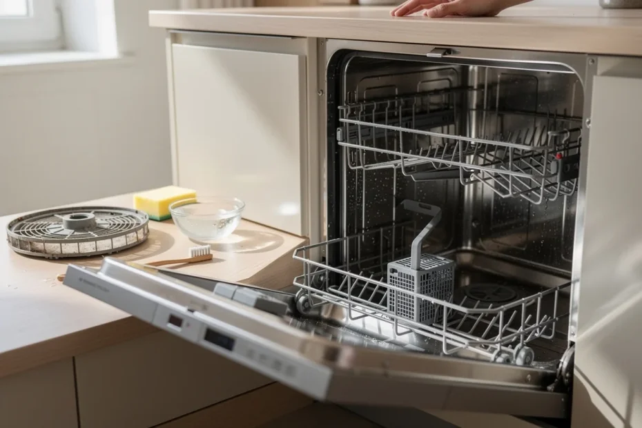 Come pulire la lavastoviglie davvero a fondo (e farla durare di più)
