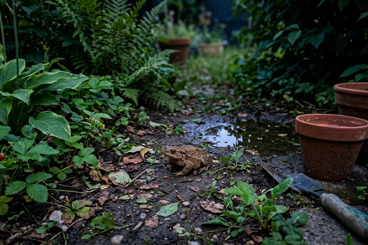 Cosa significa vedere dei rospi nel giardino di casa