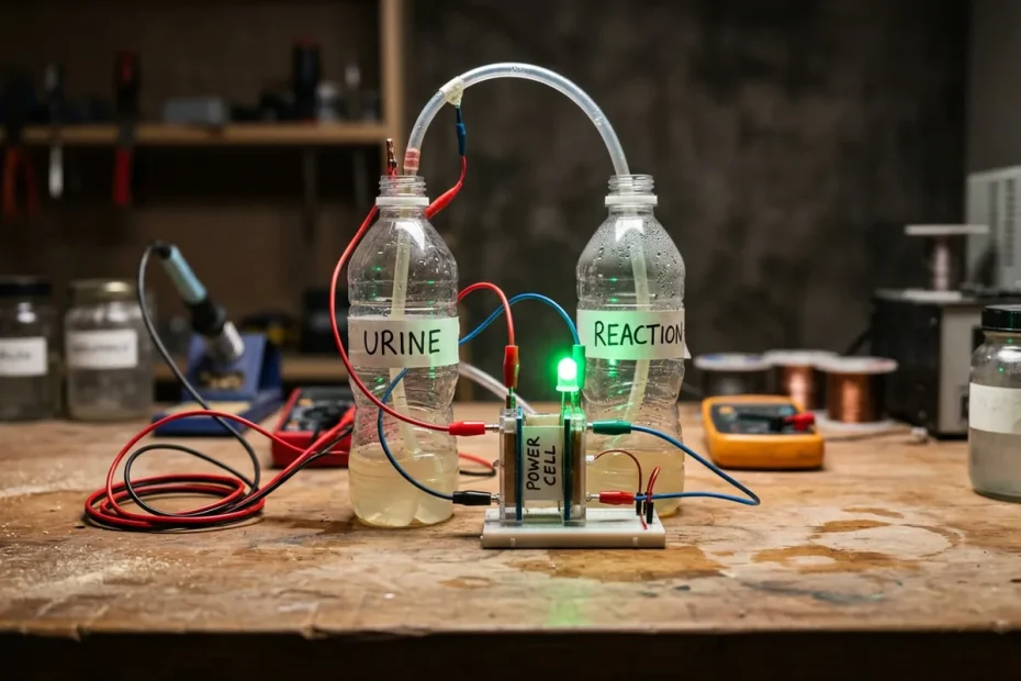 Elettricità dai rifiuti di urina: come 4 studentesse hanno trasformato uno scarto in energia