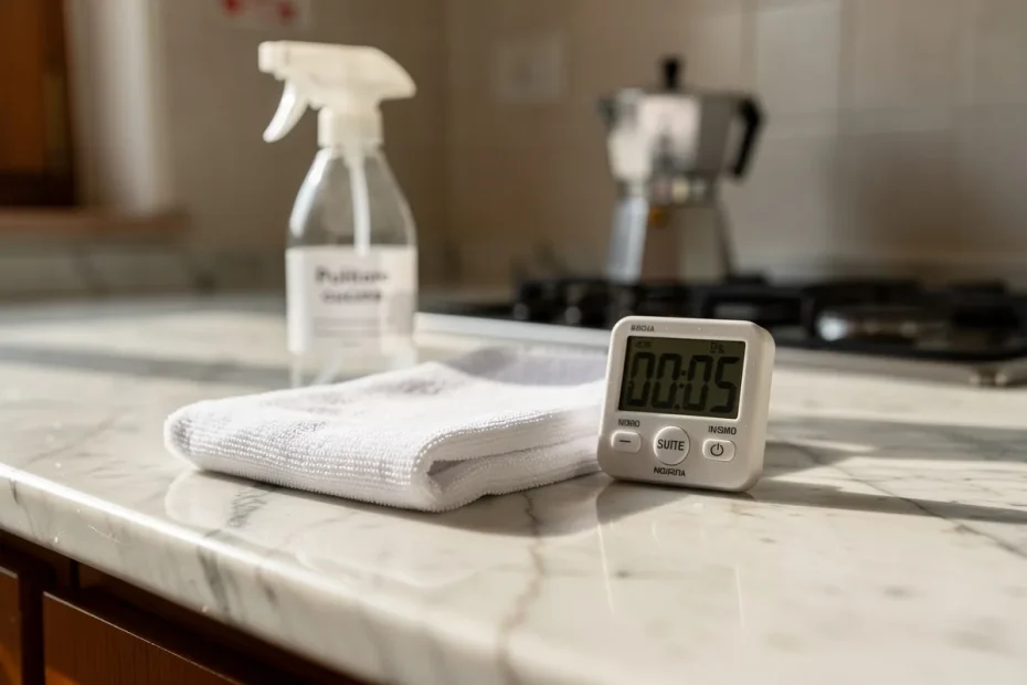 Il metodo dei 5 minuti per avere casa sempre in ordine