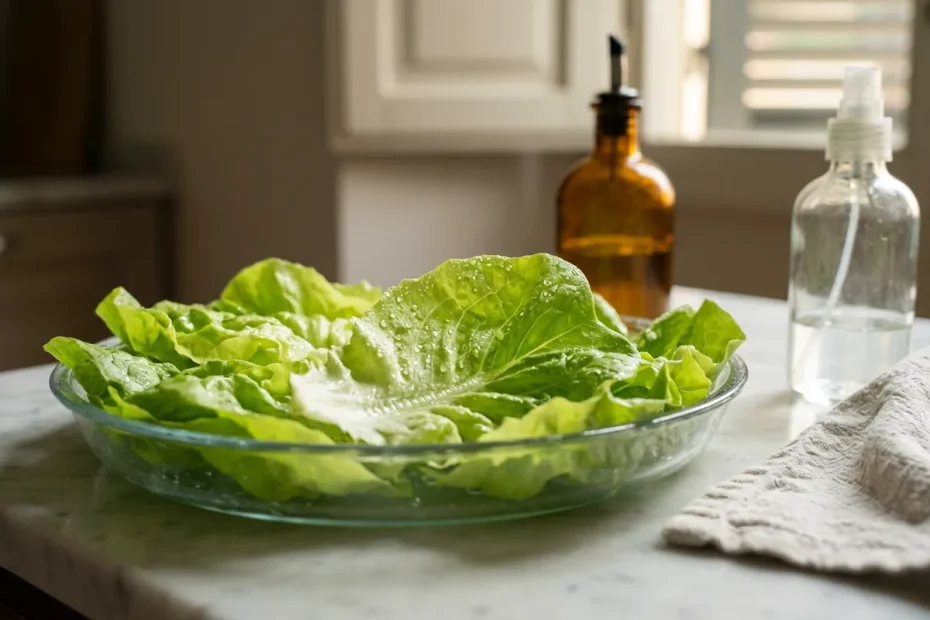 Insalata croccante anche con il caldo grazie alla nebulizzazione leggera
