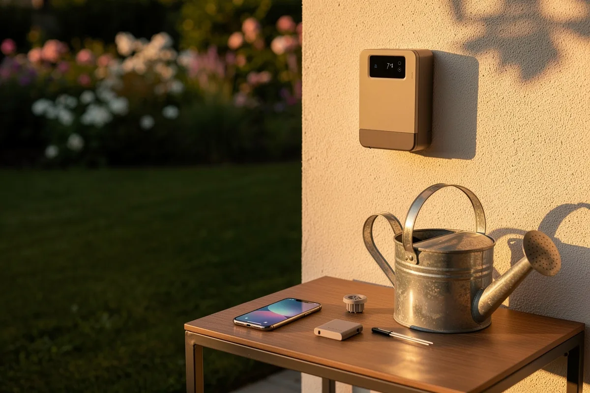 Irrigazione sempre perfetta senza sprechi: il metodo smart della centralina WiFi in giardino