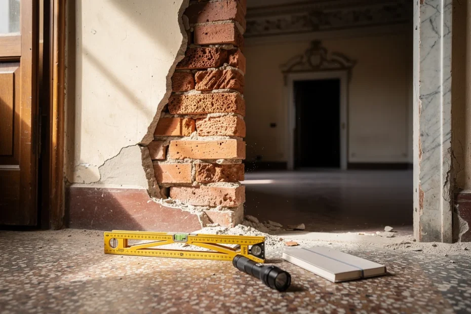 La stanza nascosta trovata durante una ristrutturazione