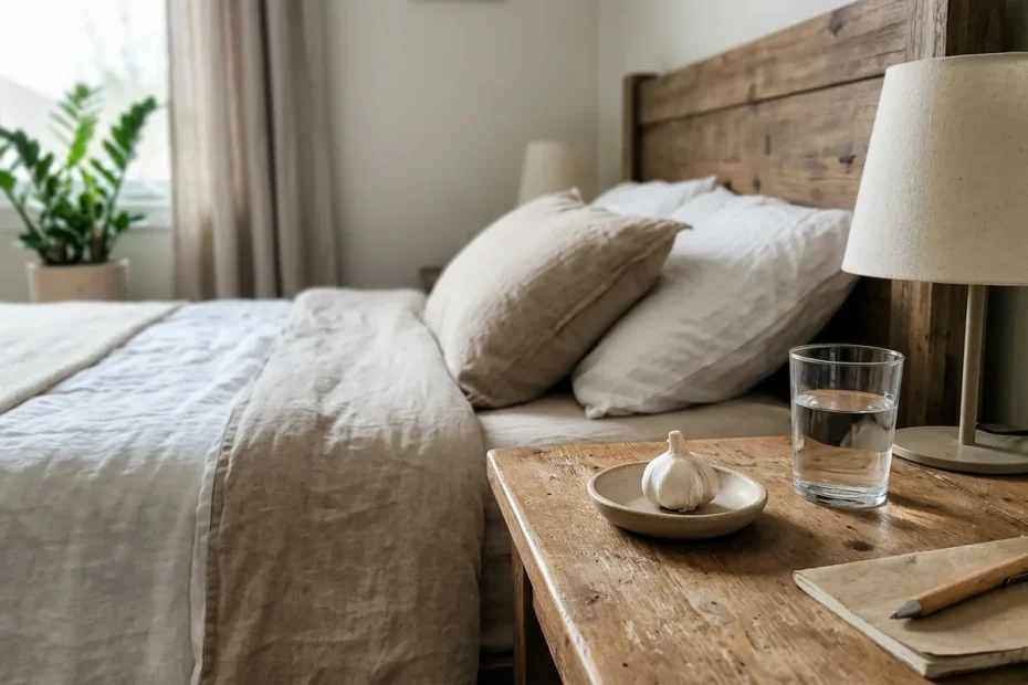 Las credenze sul mettere uno spicchio d’aglio accanto al letto secondo il Feng Shui