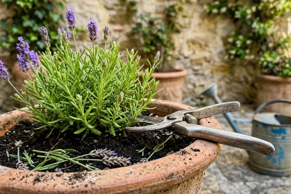 Lavanda esplosiva di fiori: il segreto della potatura leggera a inizio primavera