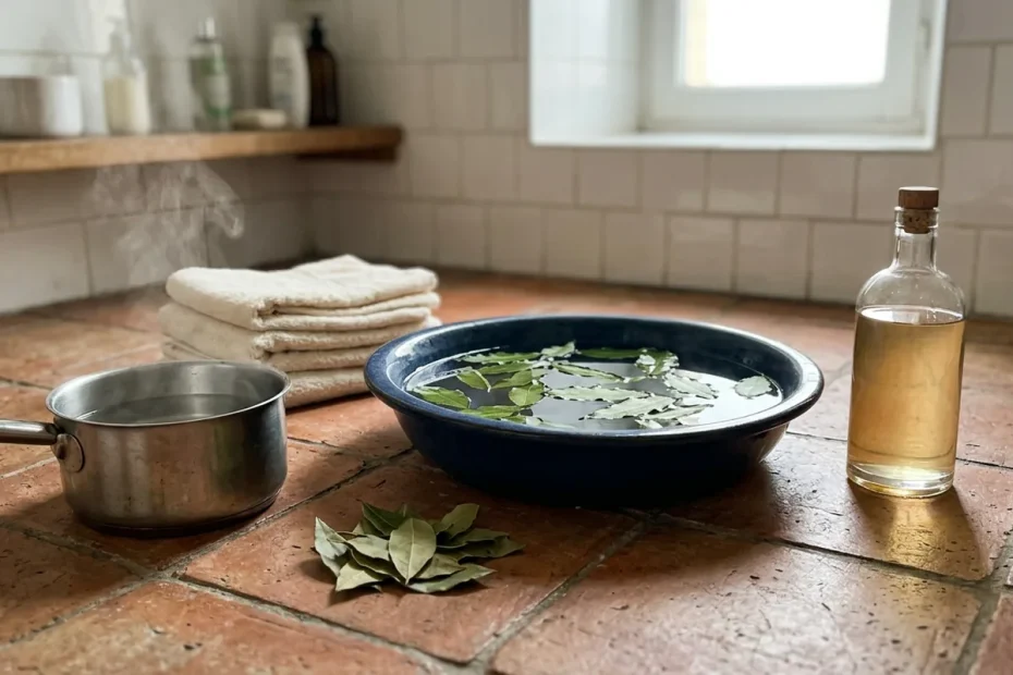 Lavarsi i piedi con alloro e acqua tiepida: perché lo consigliano e quando conviene farlo