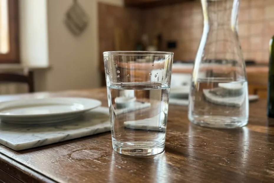 Metabolismo più veloce ai pasti: il semplice cambio che i nutrizionisti 2026 chiedono con l’acqua