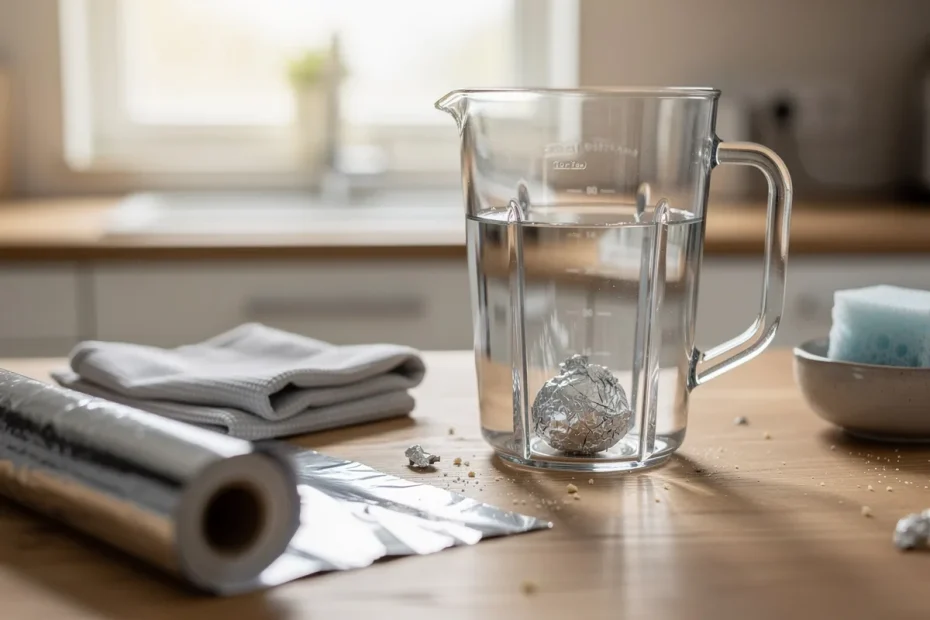 Mettere carta alluminio nel frullatore: a cosa serve e quando farlo