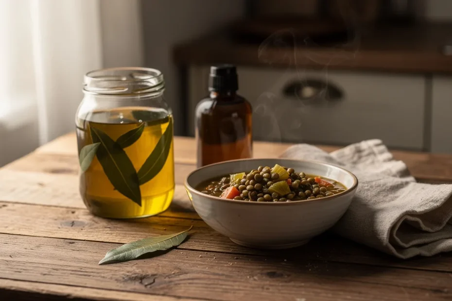 Olio di alloro per dolori, raffreddore e cucina: il metodo semplice che pochi usano