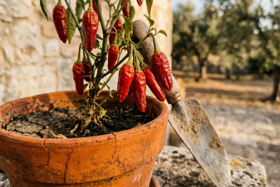 Peperoncini esplosivi di piccantezza: il trucco dello stress idrico controllato