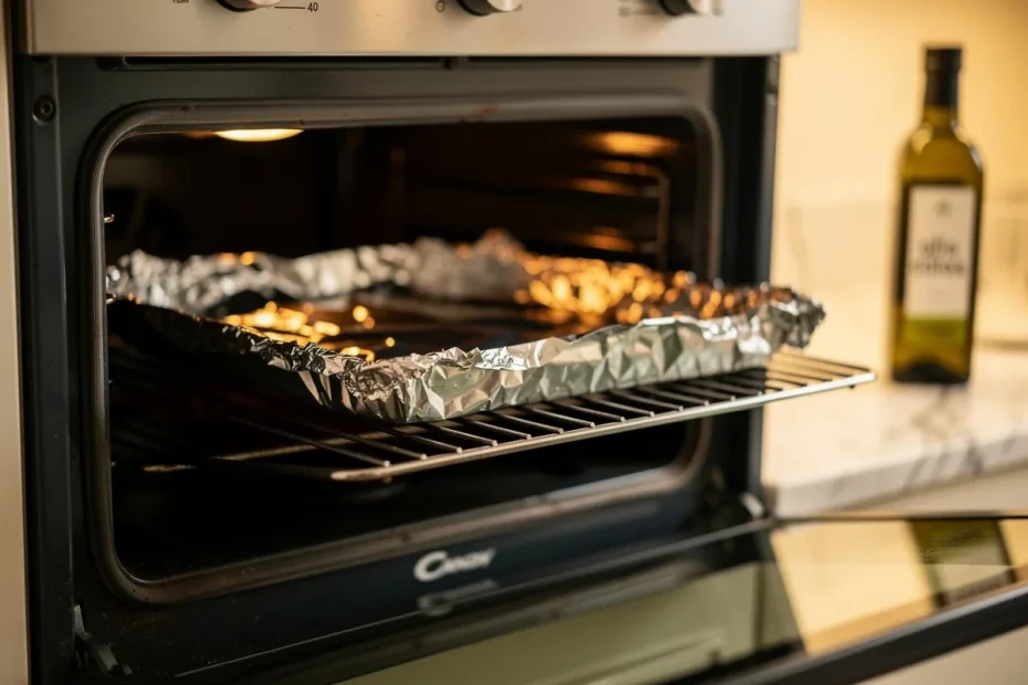 Perché mettere un foglio di alluminio nel forno cambia tutto