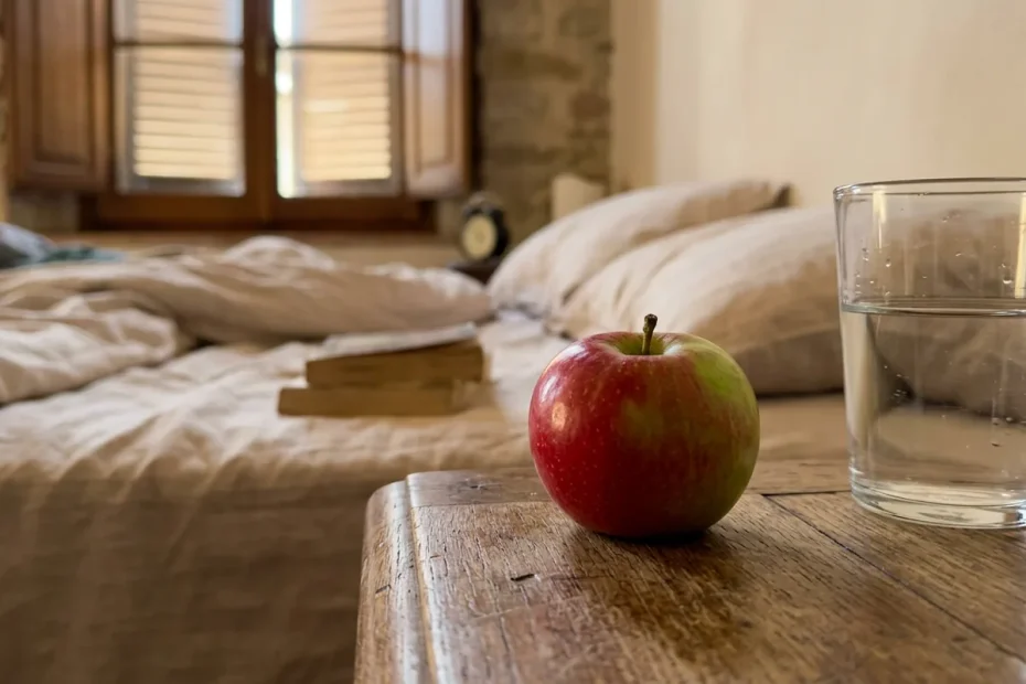 Perché molti nutrizionisti consigliano una mela prima di dormire