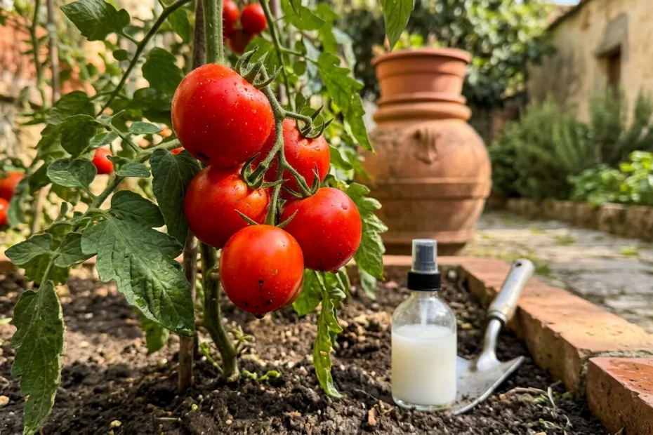 Pomodori perfetti senza macchie con il trucco segreto di latte di soia e bicarbonato