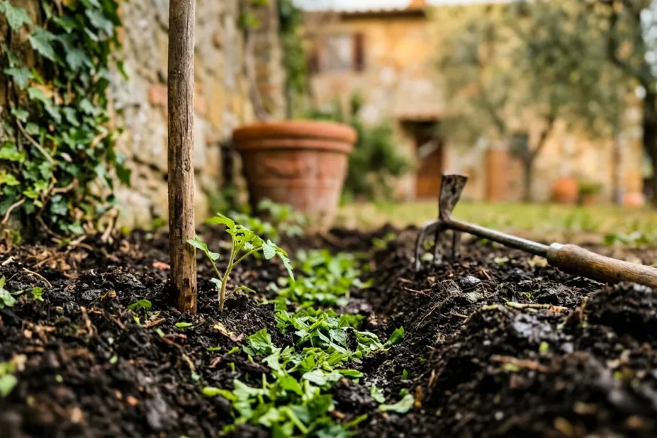 Pomodori pronti in anticipo: il trucco delle ortiche sminuzzate nel solco di aprile