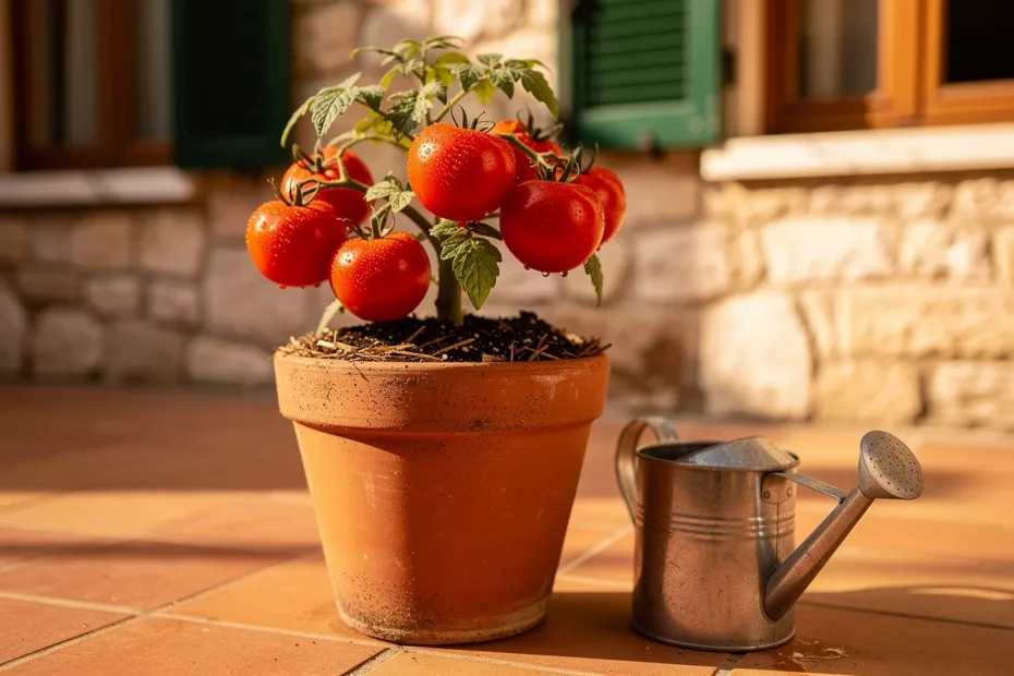 Pomodori senza crepe: il trucco dell’irrigazione costante e leggera