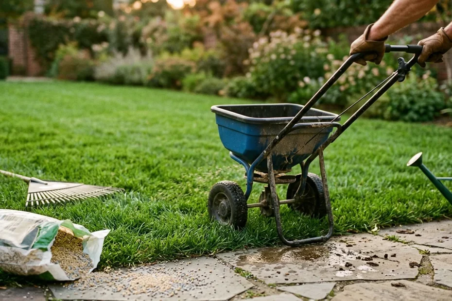 Prato sempre verde tutto l’anno: il metodo semplice per scegliere e usare il concime giusto