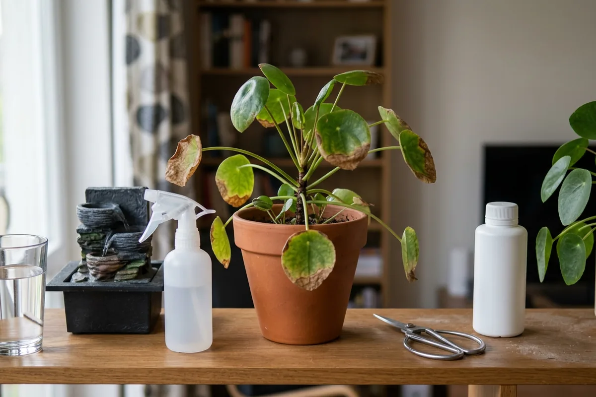Punte delle foglie marroni e secche nelle piante: cosa significa e come risolvere