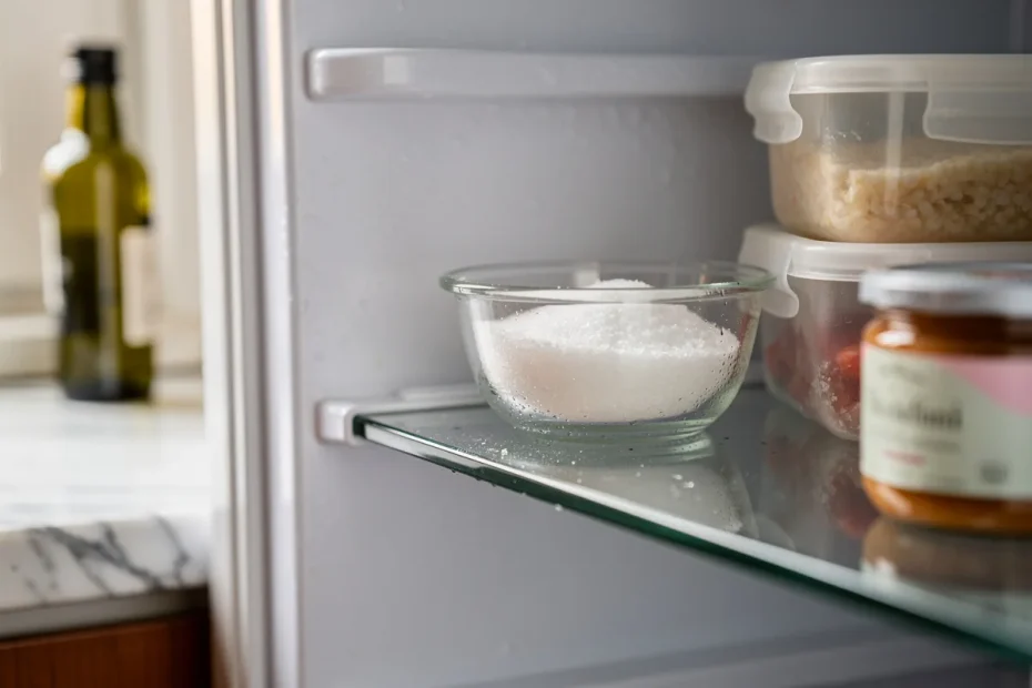 Questo trucco con il sale elimina gli odori dal frigo