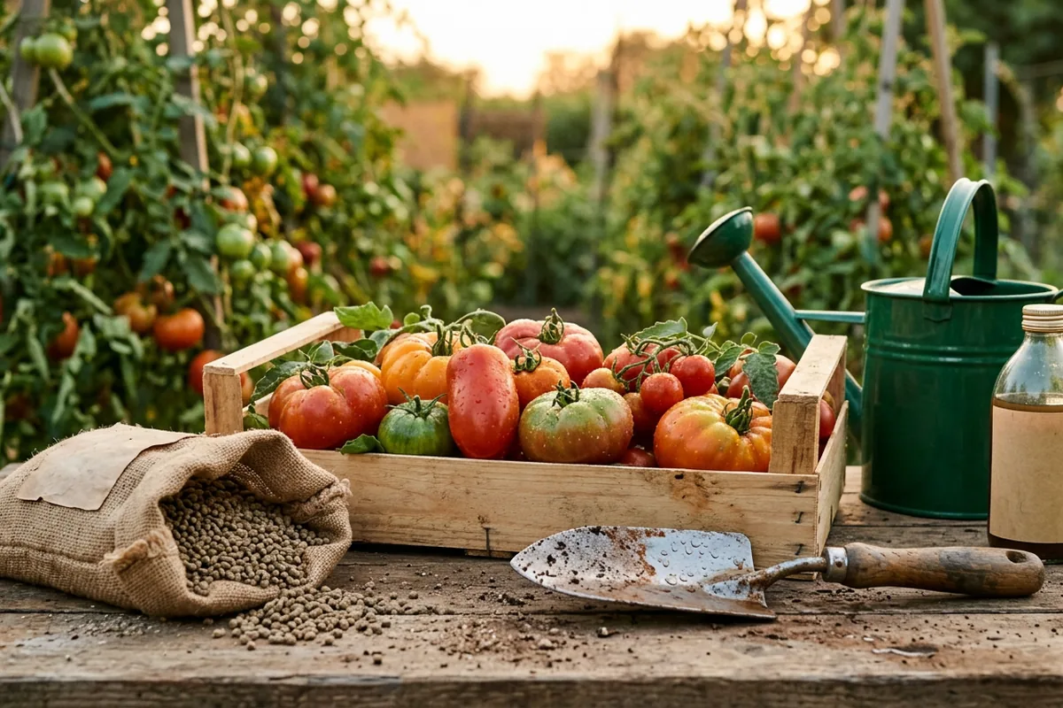 Raccolti di pomodori enormi e saporiti: il metodo giusto per scegliere il concime