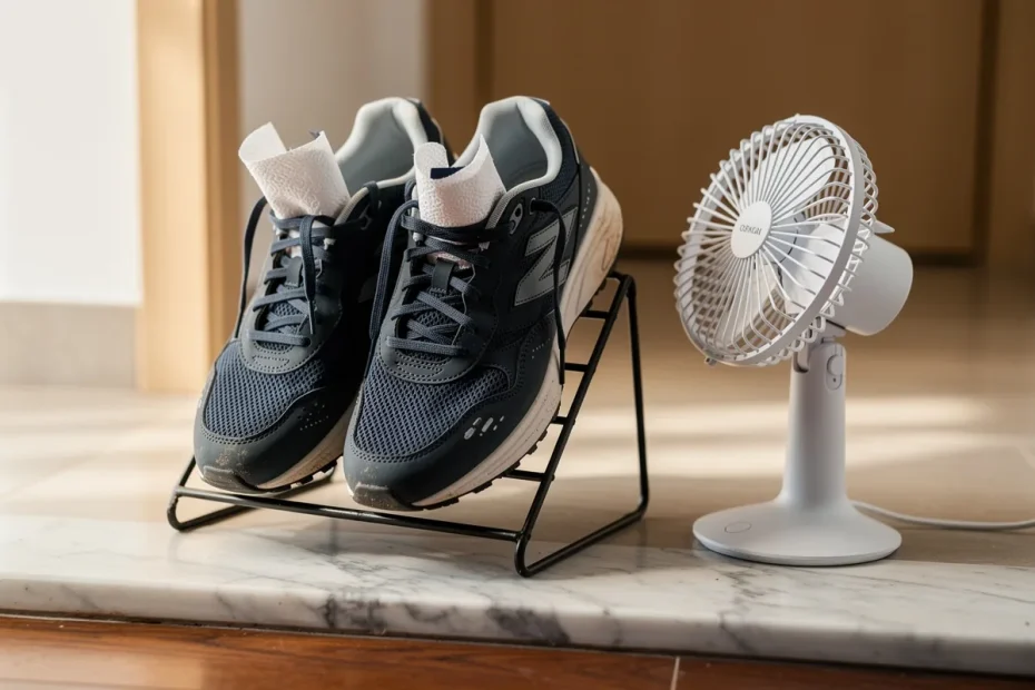 Scarpe sempre asciutte se lasci circolare l’aria interna