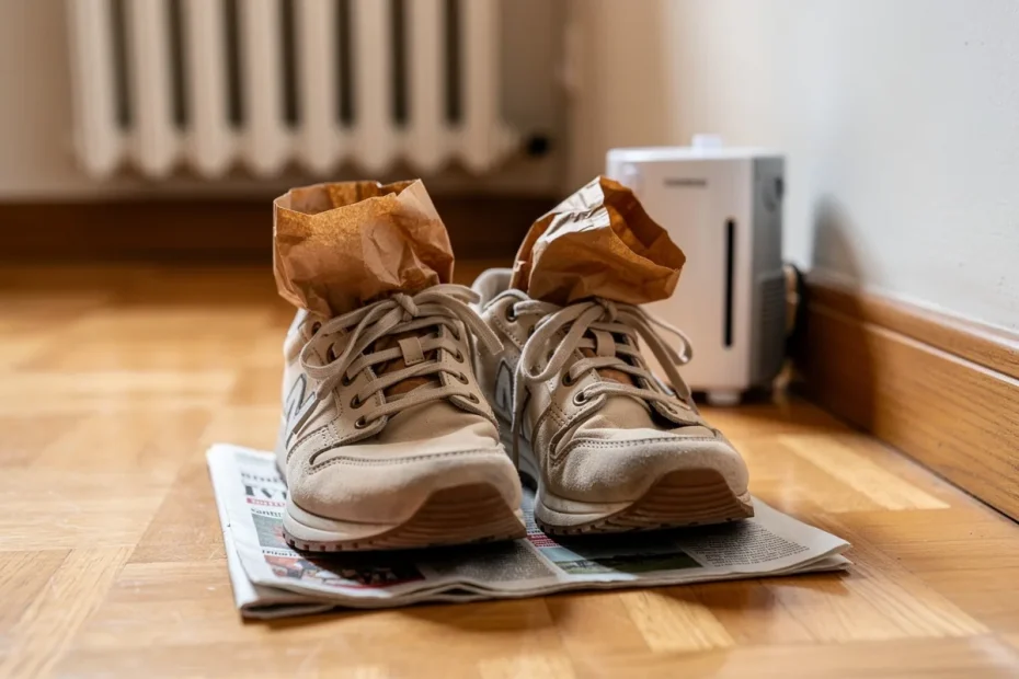 Scarpe senza umidità: il trucco di lasciarle respirare tutta la notte