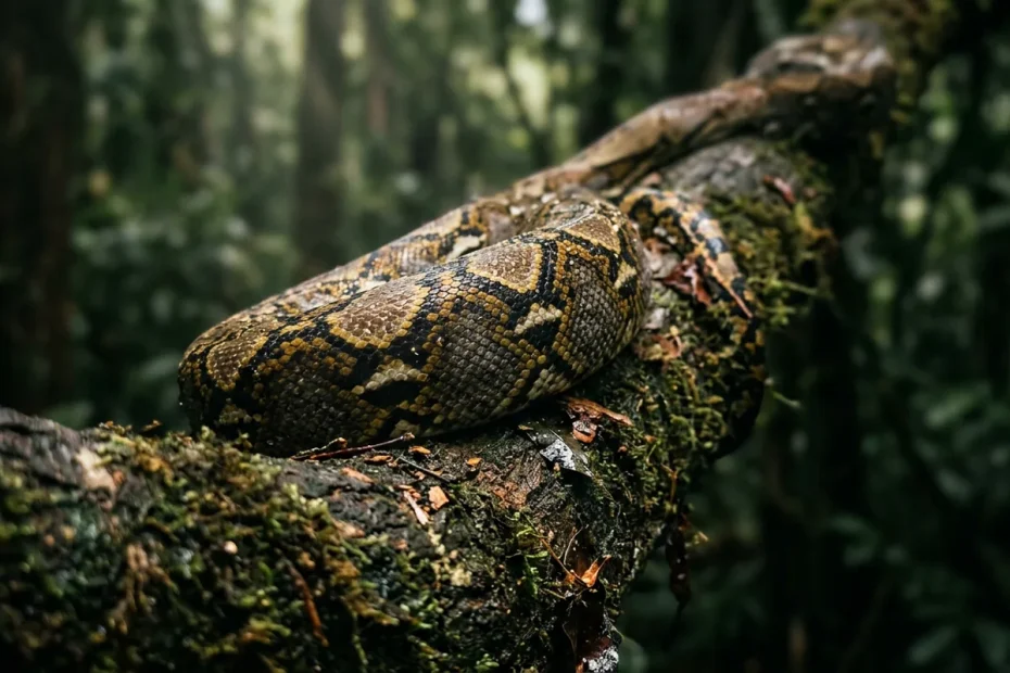 Serpente gigante da record: come è stata misurata la pitone selvatica più lunga del mondo