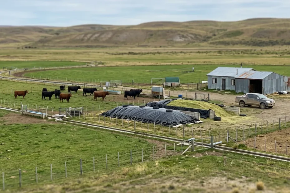 Si trasferisce in Patagonia e da 30 vacche costruisce un ambizioso progetto zootecnico