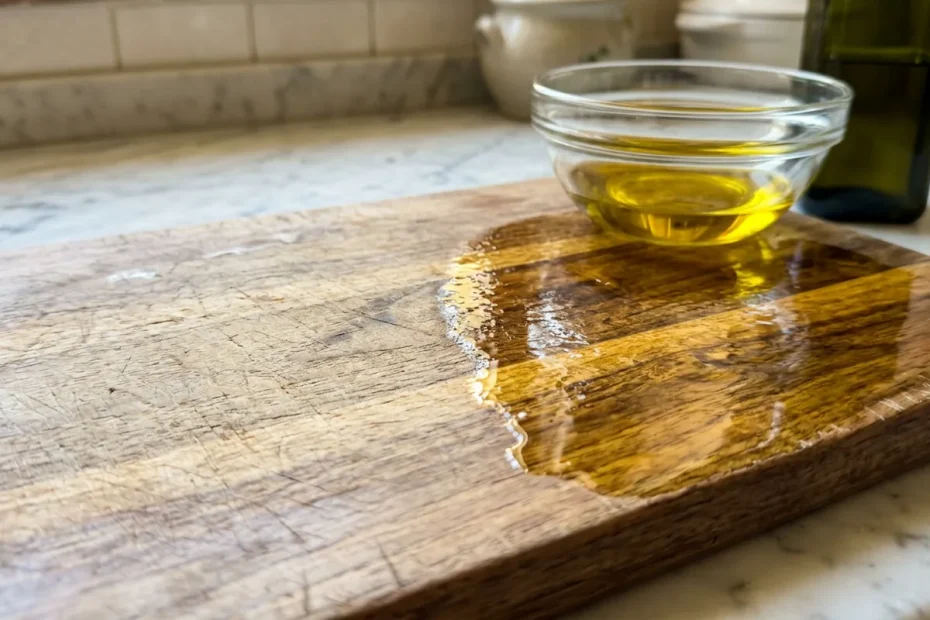 Taglieri in legno rovinati: il trucco dell’olio caldo serale che li fa tornare nuovi