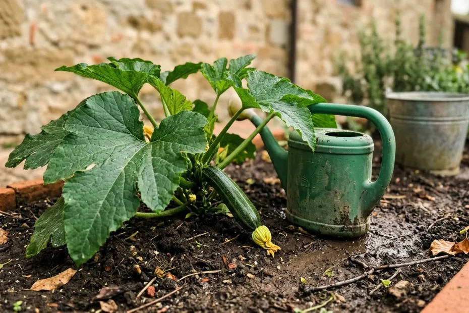 Zucchine giganti e sane: il trucco semplice delle ortiche fermentate